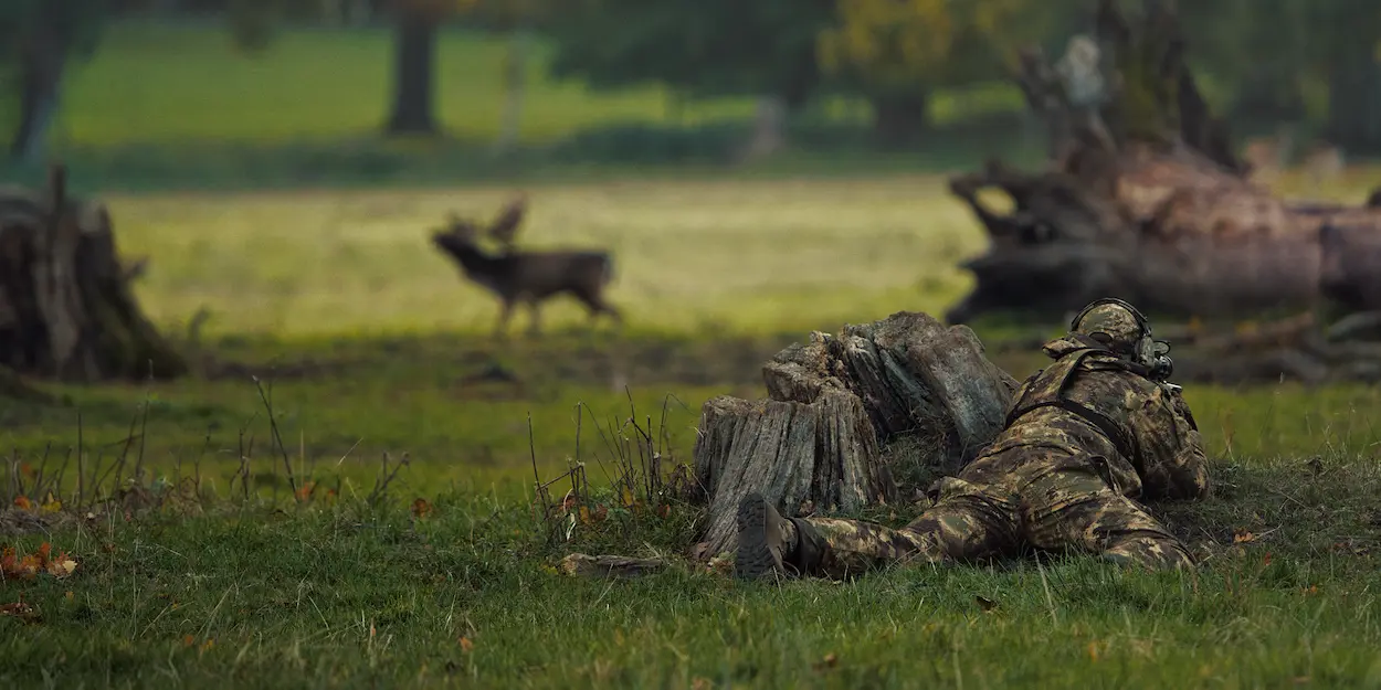 Spodnie myśliwskie Härkila Deer Stalker camo HWS